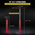 Amocart Hydraulic Jack 3/4/8/12 Ton Car Hydraulic Long Ram Jack Manual Engine Lift Hoist Cherry Picker Mechanical Workshop Tool