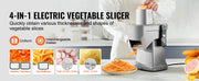 Charger l'image dans la visionneuse de galerie, Amocart Electric Vegetable Slicer 4 in 1 Multifunctional Food Cutter Vegetable Chopper for Slicing Shredding Dicing Slitting
