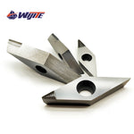 PCD insert VCGT110302 VCGT110304 08 VCGT160402 VCGT160404 08 Chip cutting tool for copper and aluminum non-ferrous metals vcgt