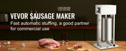 Bild in Galerie-Viewer laden, Amocart 10L/15L Electric Sausage Stuffer Stainless Steel Making Sausage Machine Commercial Grade with 4 Filling Funnel for Home
