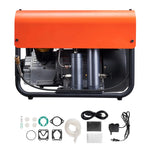 SucceBuy PCP Air Compressor 4500PSI/30Mpa Diving Scuba Tank Double-Cylinder Auto Stop with External Water & Fan Cooling System