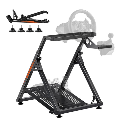 SucceBuy Racing Wheel Stand Adjustable Simulator Stand for Thrustmaster T300RS TX F458 T500RS T3PA-PRO(F1/GT) Gaming Cockpit
