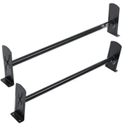 Charger l'image dans la visionneuse de galerie, Amocart Van Roof Ladder Rack 2/3 Bars Alloy Steel Roof Racks 500/750 LBS Capacity Rain-Gutter Roof Rack Van Ladder Rack for Van
