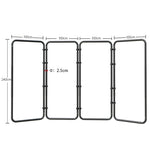 SH 240x400cm Background Stand Frame With Photography Green Screen Backdrops Photography Background For Living Video Recording
