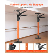 Bild in Galerie-Viewer laden, Amocart 2/4 Pack Cabinet Jack Support Pole Adjustable 3rd 19-45in/45-114in Steel Telescopic Support Rod for Lifting Drywall
