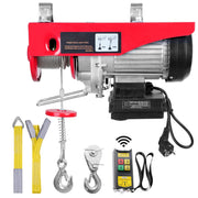 Charger l'image dans la visionneuse de galerie, Amocart 400-1000kg Electric Hoist Lifting Crane Cable Hoist Winch for Boat Car Garage Elevator with Wired Remote Control Lifter
