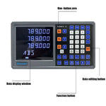 Ultra-accurate Dro NT800 3 Axis Kit AC90-260V & 50-1000mm Linear Glass Scale Encoder Digital  Ruler for Lathe Milling Machines
