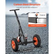 Charger l'image dans la visionneuse de galerie, Amocart 1000/1200lbs Tongue Trailer Dolly Carbon Steel Boat Mover with 16.7in/18in - 22in Height Adjustable for Moving Cargo
