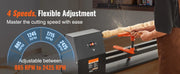 Charger l'image dans la visionneuse de galerie, Amocart Benchtop Wood Lathe 10in x 18in / 14in x 40in US-120V Power Wood Turning Lathe Machine Variable Speeds for Woodworking
