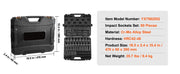 Bild in Galerie-Viewer laden, SucceBuy 26/65PCs US Drive Impact Socket Set Deep Standard Socket Set SAE Metric 6 Point CR-V Cr-Mo Alloy Steel Auto Repair
