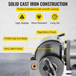 Amocart Dividing Head 5Inch 3 Jaw Precision Semi Universal Dividing Head for Milling Machine Rotary Table Tailstock Milling Set