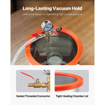 Amocart 3.5 CFM Single Stage Pump & 3 Gallon Vacuum Chamber Degassing Chamber Kit for Stabilizing Wood Degassing Silicone Resin