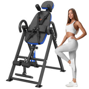Bild in Galerie-Viewer laden, Amocart Inversion Table Heavy Duty Inversion Table Decompression Back Stretcher Machine Strength Training Equipment w/Headrest
