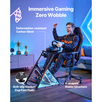 SucceBuy Racing Wheel Stand Adjustable Simulator Stand for Thrustmaster T300RS TX F458 T500RS T3PA-PRO(F1/GT) Gaming Cockpit