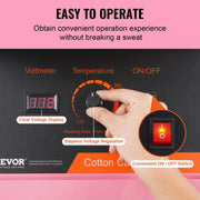 Charger l'image dans la visionneuse de galerie, SucceBuy Electric Cotton Candy Machine Candy Floss Maker Commercial Cotton Candy Machine w/ Stainless Steel Bowl and Sugar Scoop
