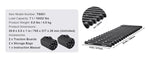 Amocart 10 TON Traction Boards with PP Material Recovery Boards for Off-road Vehicle Car Pickup SUV RV Pair Tire Traction Mats