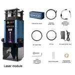 AENBUSLM 40W 80W Laser Cutting Module 450mm Blue Light Laser Engraving Head with Air Assist Woodworking Cutter CNC Laser Engrave