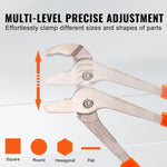SucceBuy 8-Piece Pliers Set High Carbon Steel 12"/10"/8"Groove Joint Pliers 8"Linesman's Pliers 6"Slip Joint Pliers and Tool Bag