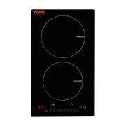Charger l'image dans la visionneuse de galerie, Amocart 2 Burners Electric Induction Cooktop Stove Hob Built-in Burner Cooker Sensor Touch Control Magnetic Cooker Hot Plate
