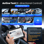 THINKCAR THINKSCAN 689BT CANFD DOIP OBD2 Diagnostic Tool 34 Reset Car Scanner Full System ECU Coding Bi-Directional Control Scan