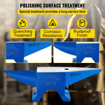 SucceBuy 30KG Single Rugged Round Horn Anvil Cast Steel Block Blacksmith Bench Tool Jewelry Making Manual Equipment Metalsmiths