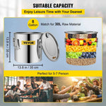 Amocart 3 5 8 Gal Distiller Moonshine Alcohol Brew Water Wine Essential Oil Brewing Kit Stainless Copper with Pump for Home DIY
