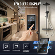 Charger l'image dans la visionneuse de galerie, Amocart RV Tankless Water Heater Instant Shower 15 x 15 in  Optimized Comfort Performance Hot Water Ideal for RVers' Family
