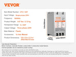 SucceBuy Digital Converter 5/7.5/10HP Single Phase to 3 Phase Converter Phase Shifter for Residential Light Commercial Use