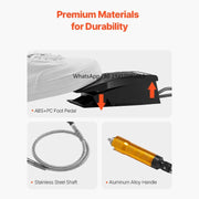 Charger l'image dans la visionneuse de galerie, 【From China】Amocart Flex Shaft Grinder 1000W 1200W Electric Flex Shaft Rotary Tool Carver Hanging Grinding Machine For Buffing
