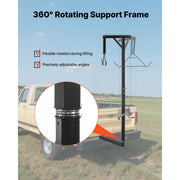 Charger l'image dans la visionneuse de galerie, Amocart 300 lbs Truck Hitch Game Hoist Hunting Deer Hoist with Adjustable Height Gambrel Winch for Skinning &amp; Cleaning Game
