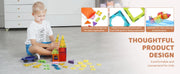 Load image into Gallery viewer, Amocart 55pcs Magnetic Building Blocks Construction Set Magnet Tiles Children Montessori Educational Game Toys for Kids Gifts

