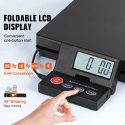 Load image into Gallery viewer, Amocart 110 lbs Digital Postal Shipping Scale with Timer 90° Foldable LCD Screen AC/DC Powered Package Scale for Laggage Home
