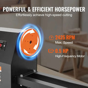 Charger l'image dans la visionneuse de galerie, Amocart Benchtop Wood Lathe 10in x 18in / 14in x 40in US-120V Power Wood Turning Lathe Machine Variable Speeds for Woodworking
