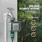 Amocart WiFi Sprinkler Timer Single/Two Outlet Smart Hose Faucet Water Timer APP Control/Voice Control, IPX6 for Yard Watering