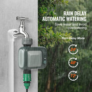 Charger l'image dans la visionneuse de galerie, Amocart WiFi Sprinkler Timer Single/Two Outlet Smart Hose Faucet Water Timer APP Control/Voice Control, IPX6 for Yard Watering
