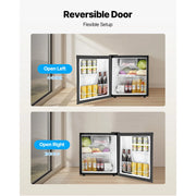 Charger l'image dans la visionneuse de galerie, Amocart 48L 90L Mini Fridge Single Door Compact Refrigerator Adjustable Temperature Metal Shelf Energy Efficient Refrigerator
