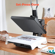 Charger l'image dans la visionneuse de galerie, Amocart 15x15 inch Heat Press Heat Press Machine Fast Even Heating High Pressure Digital Industrial-Quality Sublimation Printer
