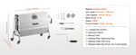SucceBuy Rotisserie Grill with Hooded Cover BBQ Whole Pig Lamb Goat Charcoal Spit Grill Electric Motor Stainless Steel Roaster
