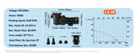 Amocart Swimming Pool Pump 1.5HP / 2.0HP Single Speed Pumps for Above Ground Pool with Strainer Filter Basket ETL Certification