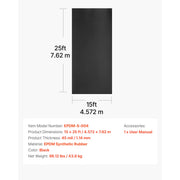 Bild in Galerie-Viewer laden, Amocart Roll Rubber Roofing, Weather Resistant Flexible Roof Material for Long Lifespan
