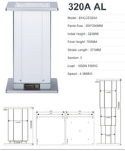Load image into Gallery viewer, Electric Table Lift Tatami Column 12V 24V DC Motor Control Support Pillar Aluminum 100kg Load Adjustable Desk Platform Actuator

