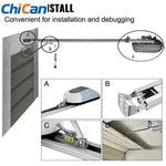 【Upgraded】Amocart Roller Door Opener 800N/1000N Garage Door Opener Operator Kit Remote Control Automatic Gate Openers Sliding G