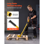 SucceBuy 2000lbs Pallet Buster Tool 41in Steel Handle Wrecking Pry Breaker Bar Deck Board Removal Tool for Flooring Drywall