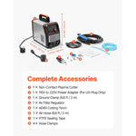 SucceBuy Plasma Cutter Non-Touch Pilot Arc Plasma Cutting Machine with 2T/4T Function & Adjustable PA/PT Time for Home Repairs