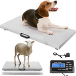 SucceBuy 1100LBS Digital Postal Scale 0.2 lbs Dual Accuracy Commercial Weight Scale with Hold/Tare Function for Packages Postage