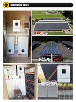 HLTNC Hybrid Solar Inverter 3.6kw 5.5kw 6.5kw 220v Pure Sine Wave Inverter 24V 48V On Grid Solar Charge Home Inversor with WiFi