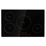 Amocart 4 Burners 30'' Electric Cooktop Induction Stove Top Built-in Magnetic Cooktop with 9 Heating Level Touch Screen Burner