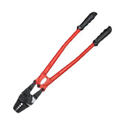 Bild in Galerie-Viewer laden, Amocart 24/30Inch Wire Rope Swager Crimper Tool Insulated Handle Aluminum Copper Cable Fishing Sleeves Cutter Crimping Pliers
