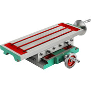 Charger l'image dans la visionneuse de galerie, Amocart Milling Working Table 17.7x6.7 In 2 Axis 4 Ways Move, Multifunction Milling Working Table for Milling Drilling Machine
