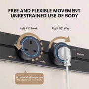 Bild in Galerie-Viewer laden, Wall power rail socket, kitchen aluminum expansion socket 40cm 50cm, built-in socket on countertop
